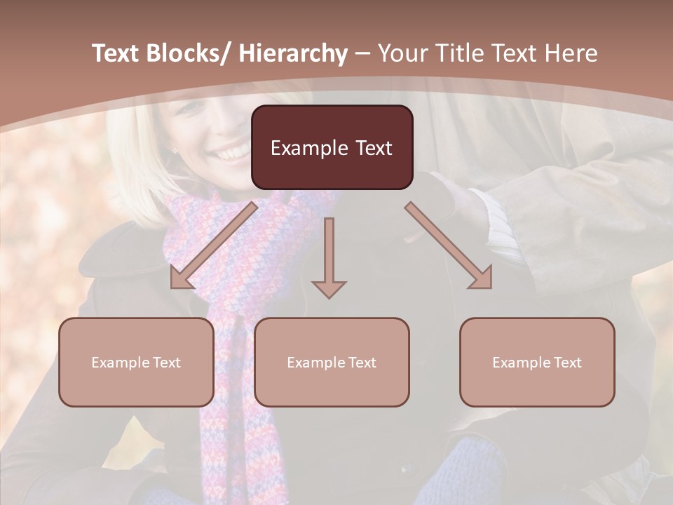 Relationship Walk Together PowerPoint Template