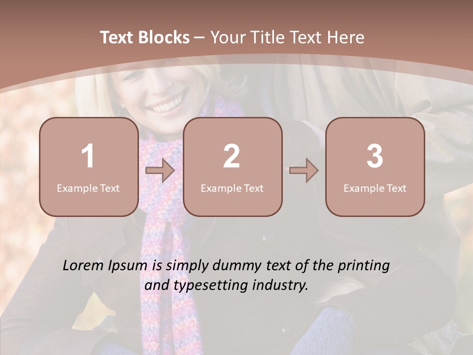 Relationship Walk Together PowerPoint Template