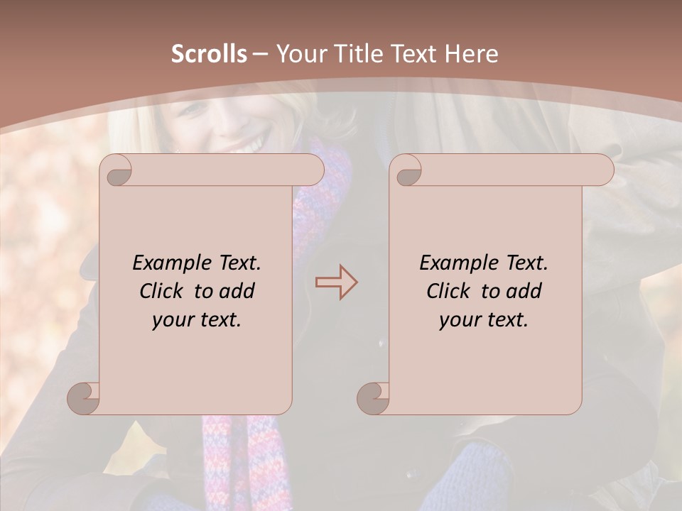 Relationship Walk Together PowerPoint Template