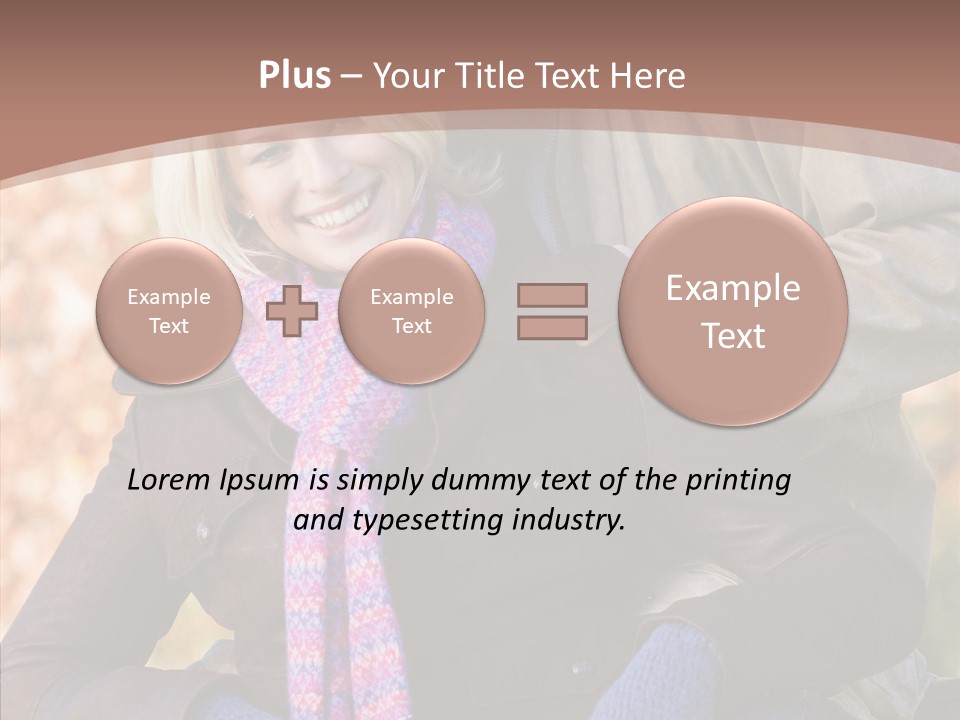 Relationship Walk Together PowerPoint Template