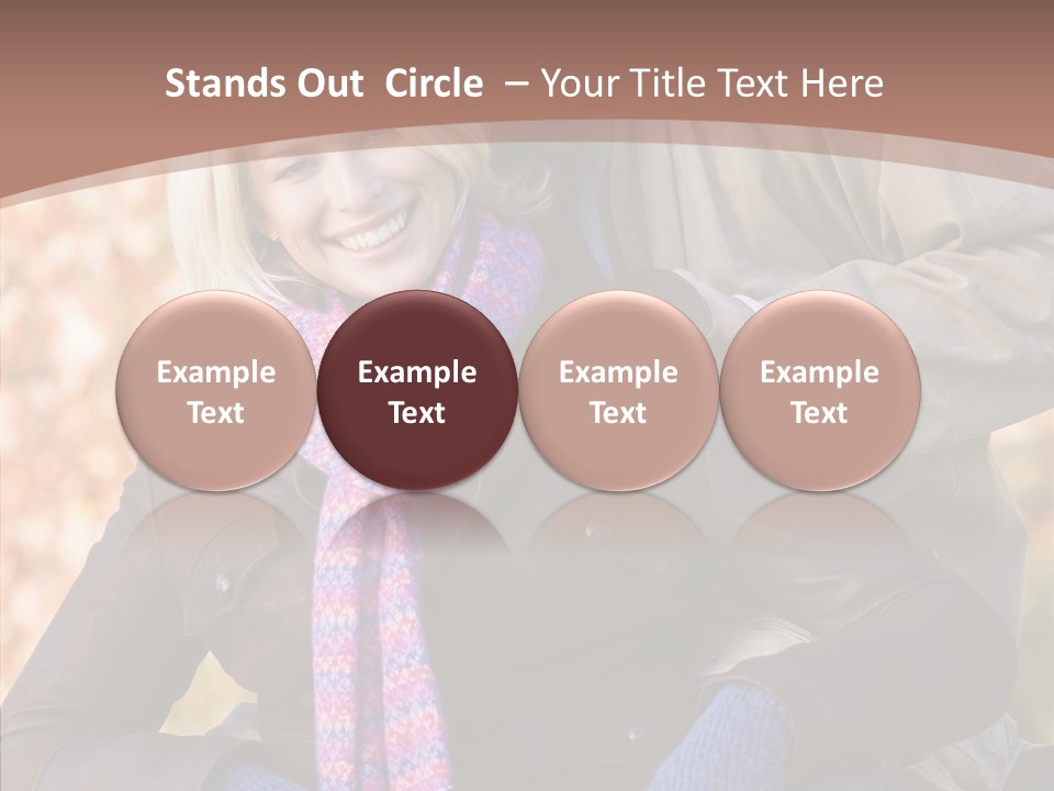 Relationship Walk Together PowerPoint Template