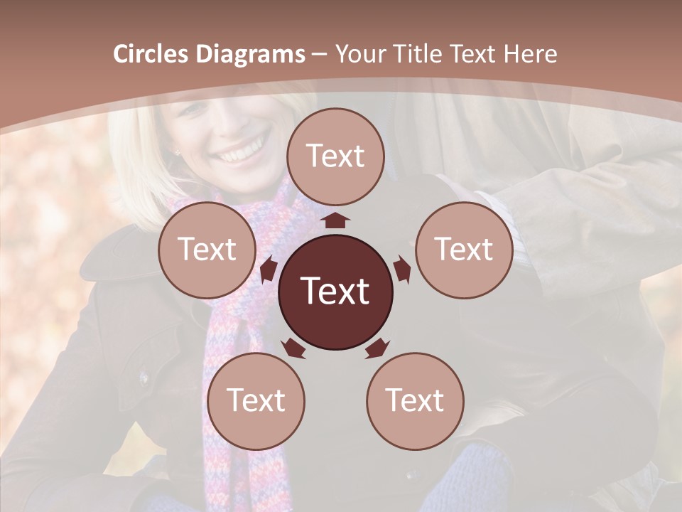 Relationship Walk Together PowerPoint Template