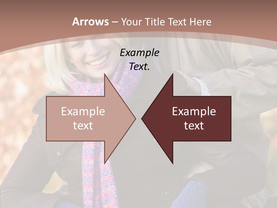 Relationship Walk Together PowerPoint Template