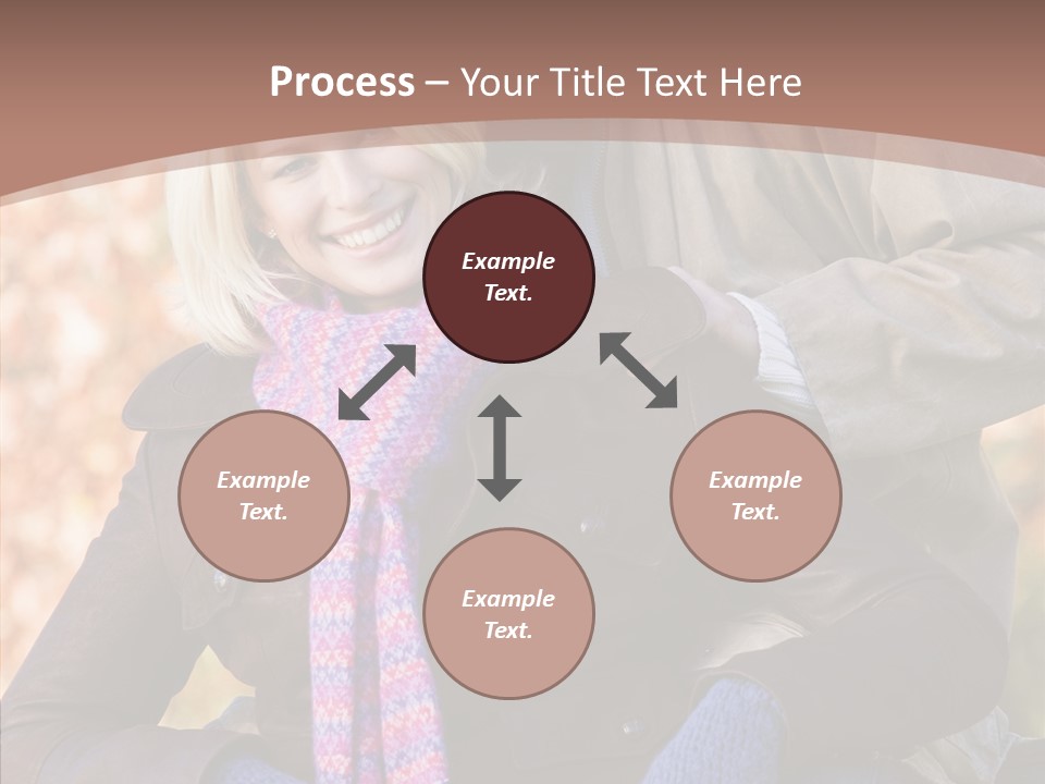 Relationship Walk Together PowerPoint Template