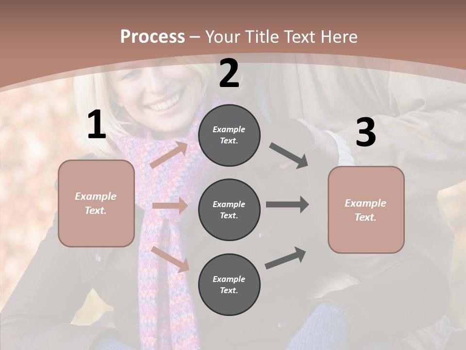 Relationship Walk Together PowerPoint Template