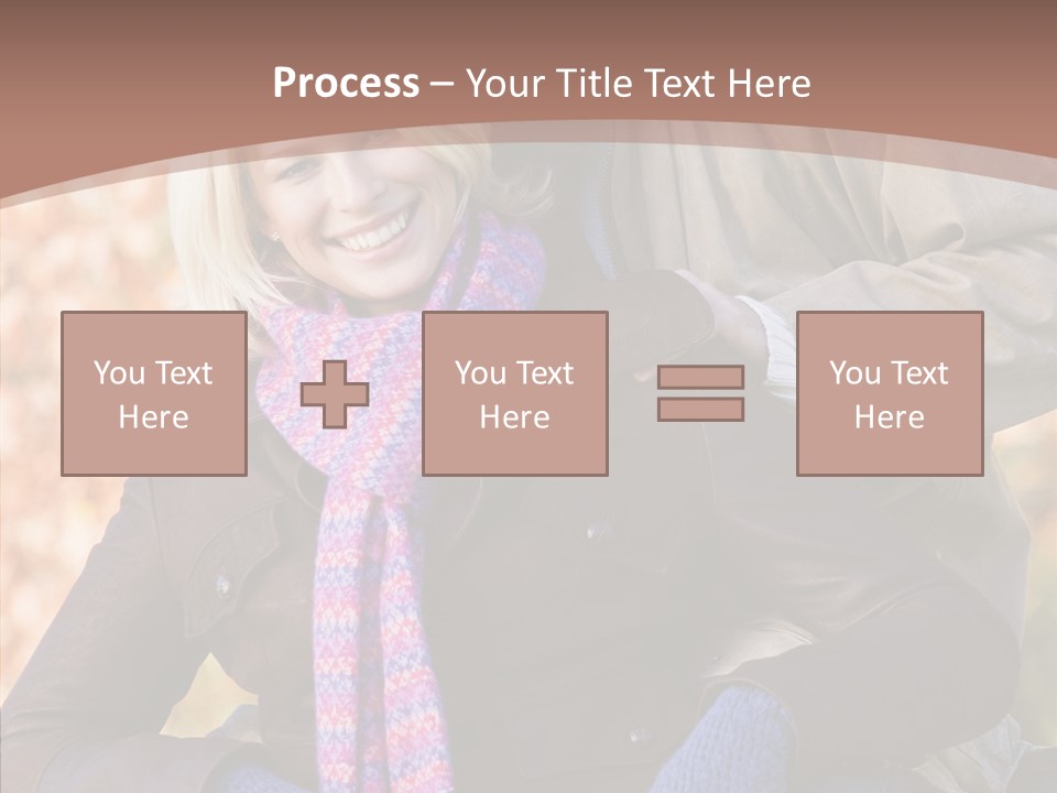 Relationship Walk Together PowerPoint Template