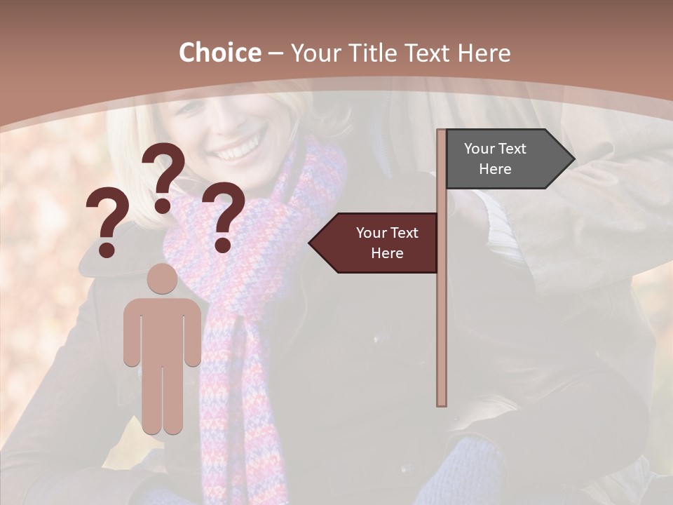 Relationship Walk Together PowerPoint Template