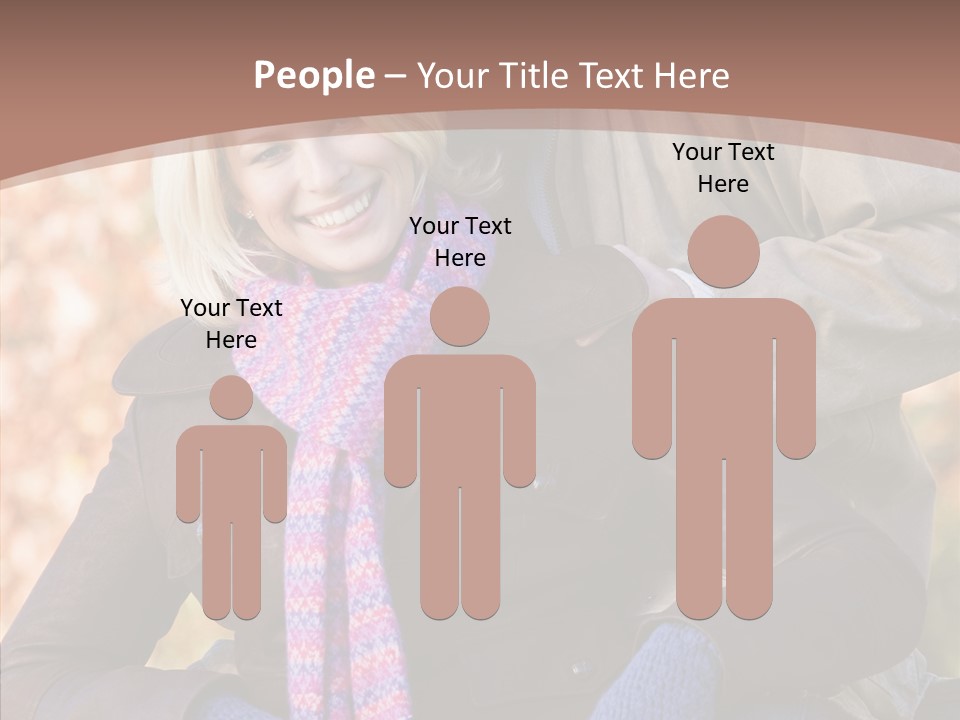 Relationship Walk Together PowerPoint Template