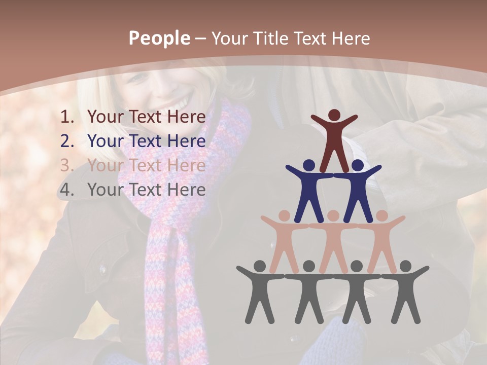 Relationship Walk Together PowerPoint Template