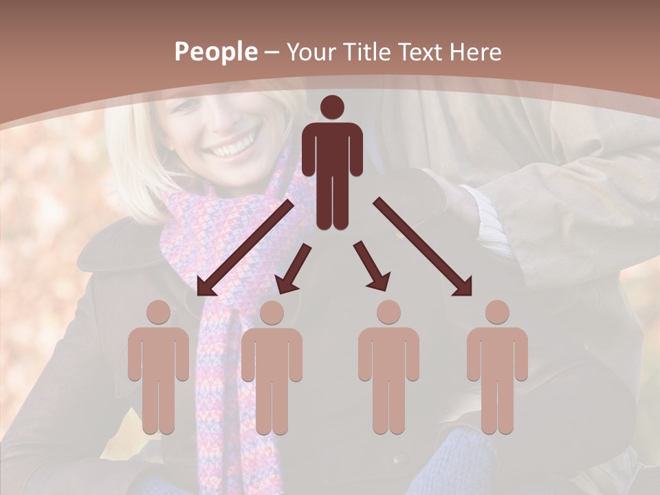 Relationship Walk Together PowerPoint Template