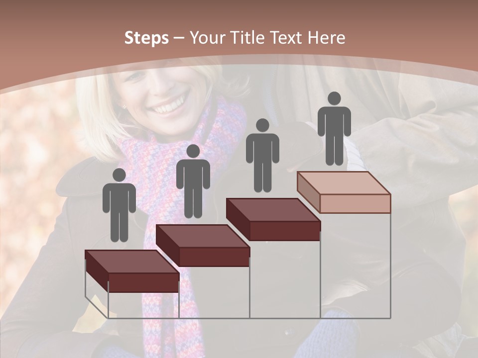 Relationship Walk Together PowerPoint Template