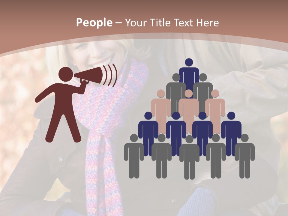 Relationship Walk Together PowerPoint Template