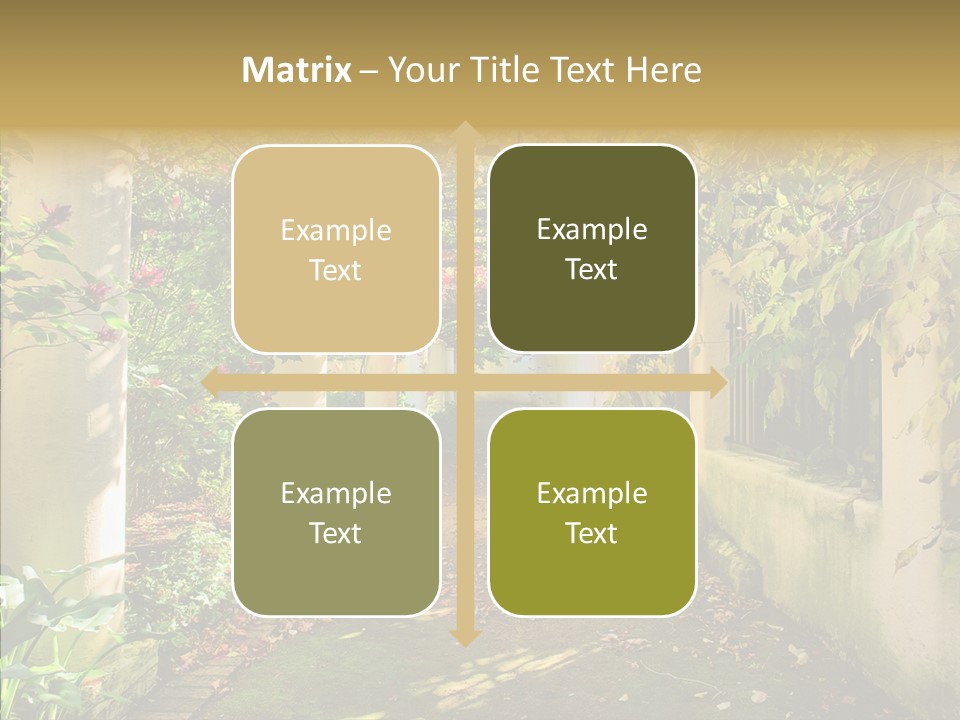 Red Beautiful Autumn PowerPoint Template