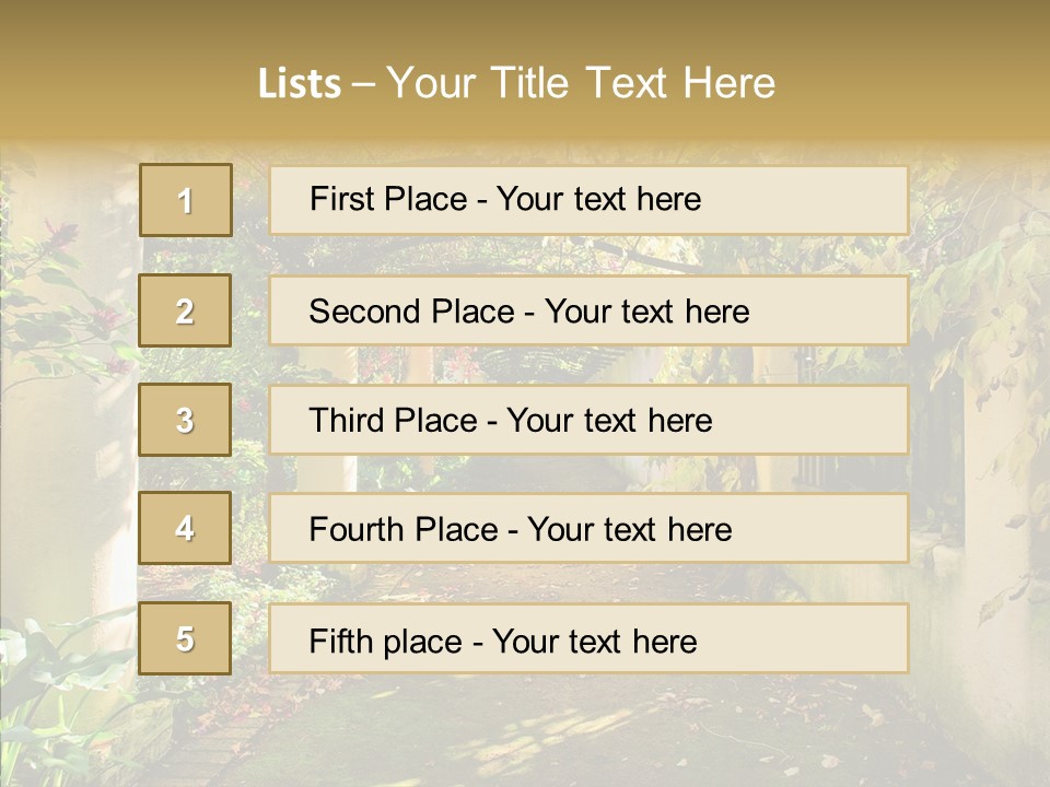 Red Beautiful Autumn PowerPoint Template