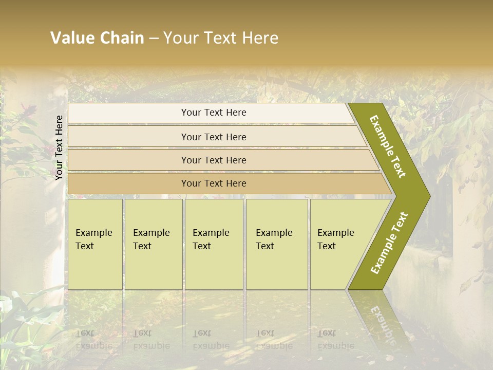 Red Beautiful Autumn PowerPoint Template