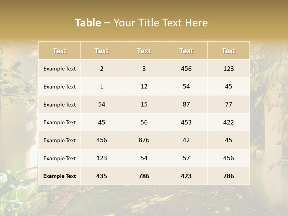 Red Beautiful Autumn PowerPoint Template