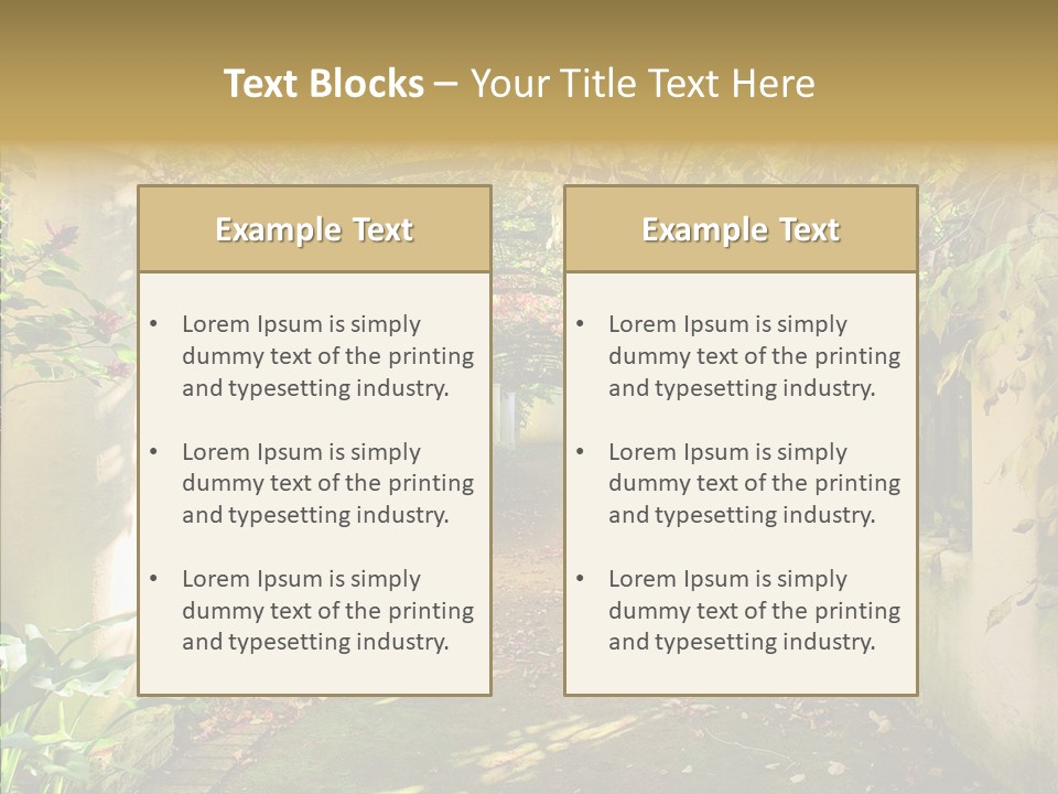 Red Beautiful Autumn PowerPoint Template