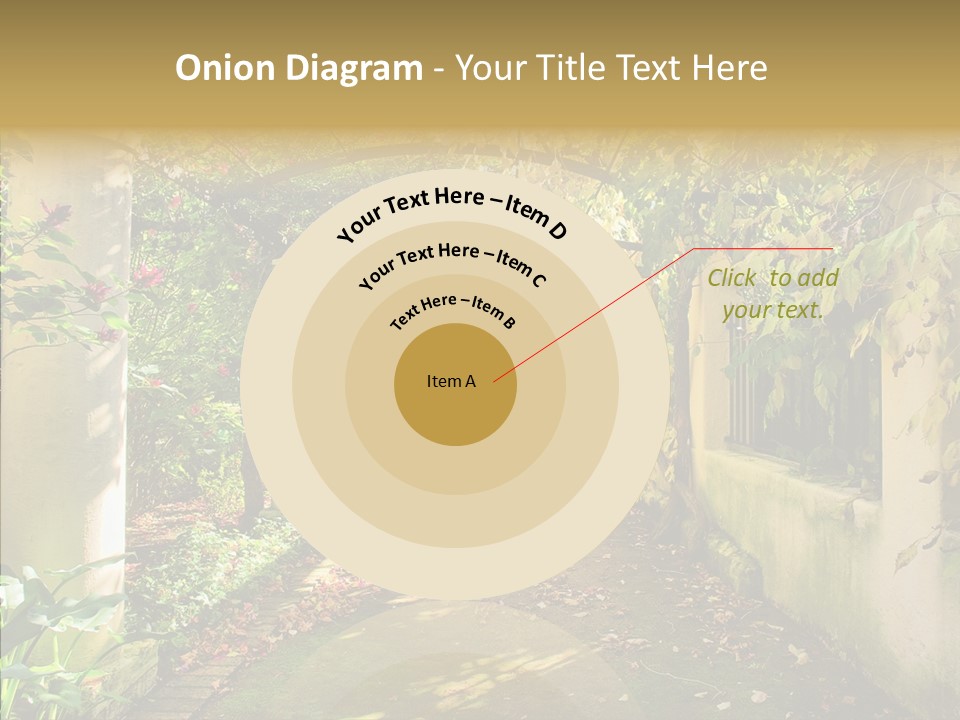 Red Beautiful Autumn PowerPoint Template