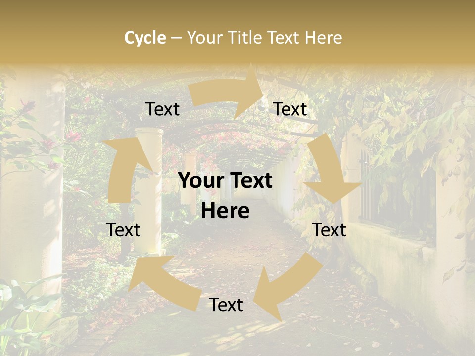 Red Beautiful Autumn PowerPoint Template
