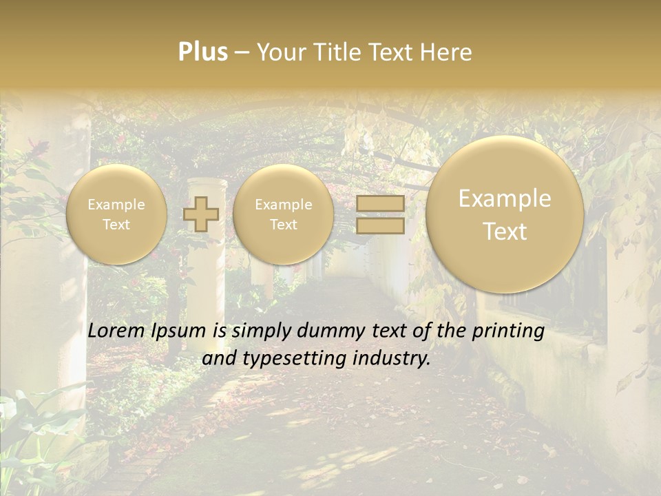 Red Beautiful Autumn PowerPoint Template