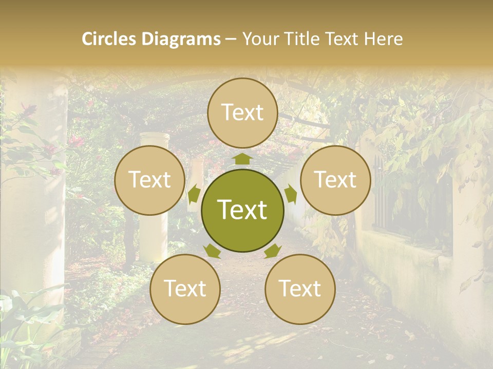 Red Beautiful Autumn PowerPoint Template