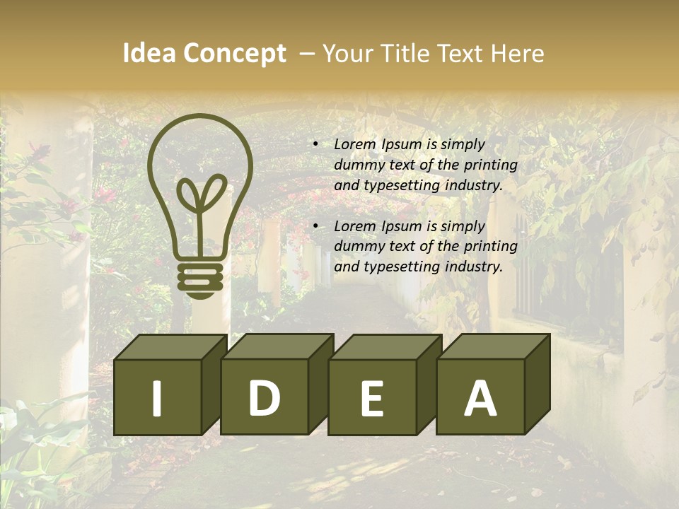 Red Beautiful Autumn PowerPoint Template