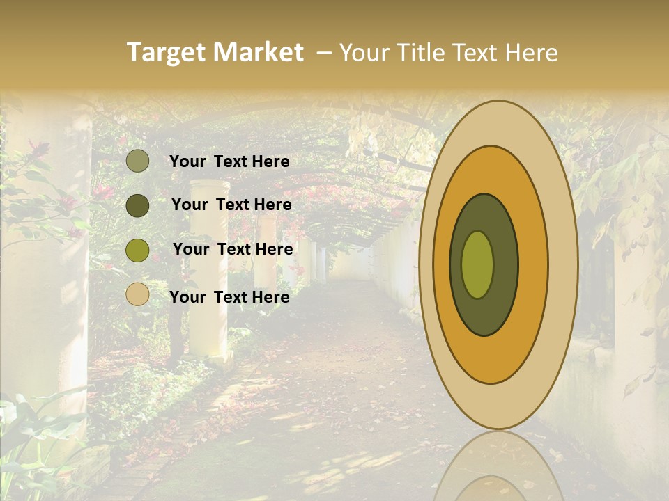 Red Beautiful Autumn PowerPoint Template