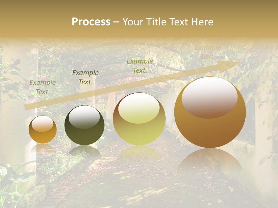 Red Beautiful Autumn PowerPoint Template