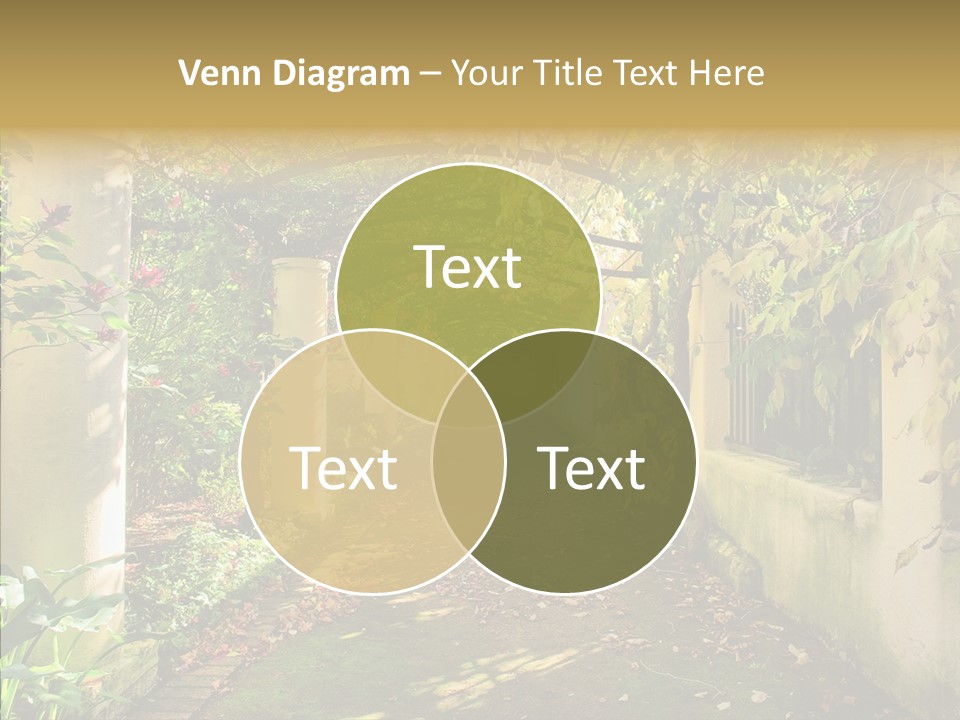 Red Beautiful Autumn PowerPoint Template