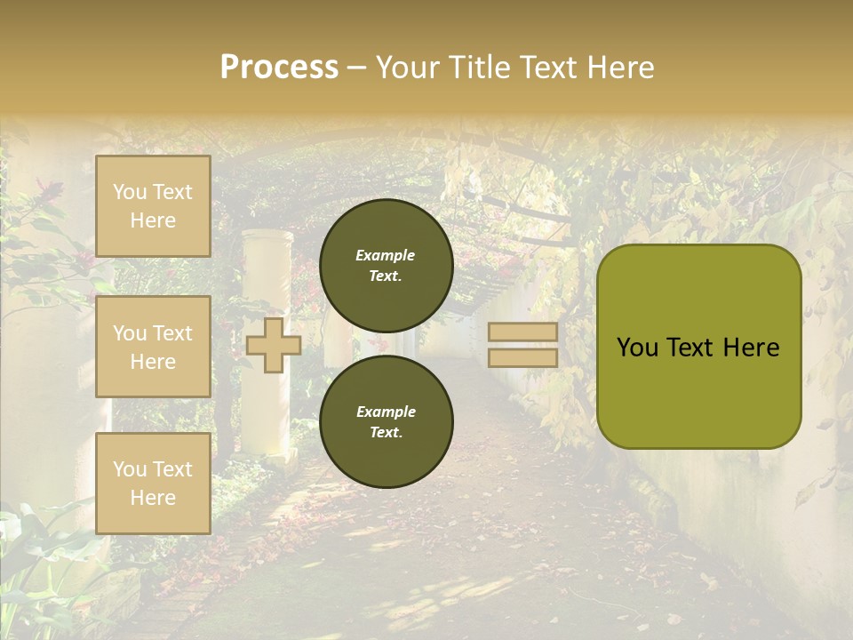 Red Beautiful Autumn PowerPoint Template