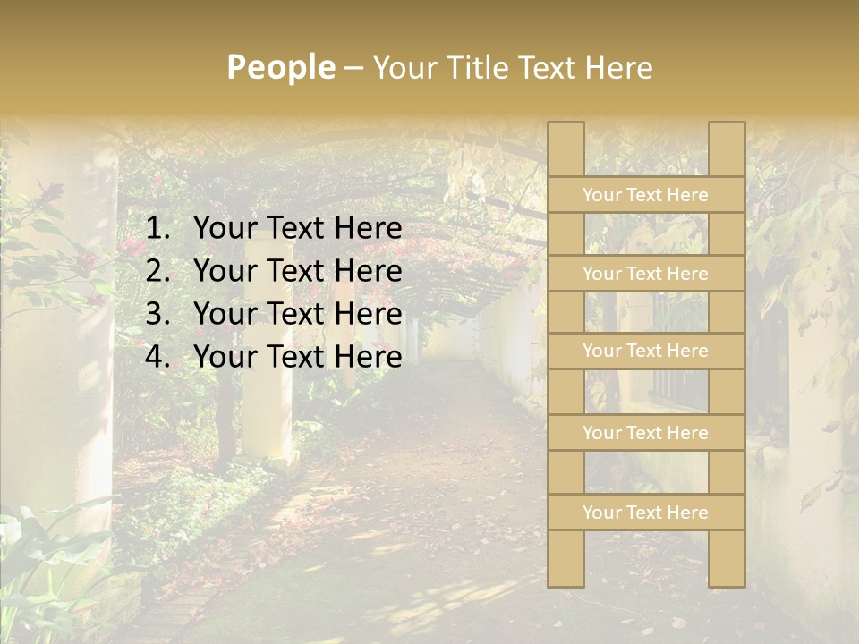 Red Beautiful Autumn PowerPoint Template