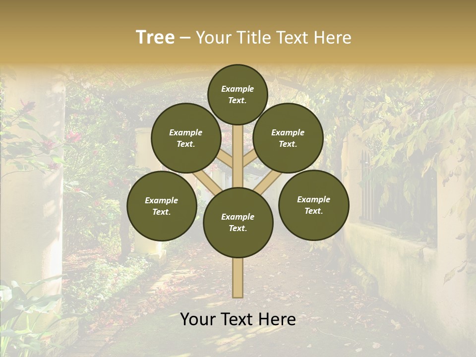 Red Beautiful Autumn PowerPoint Template