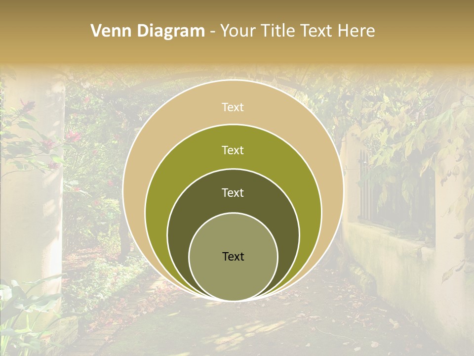 Red Beautiful Autumn PowerPoint Template