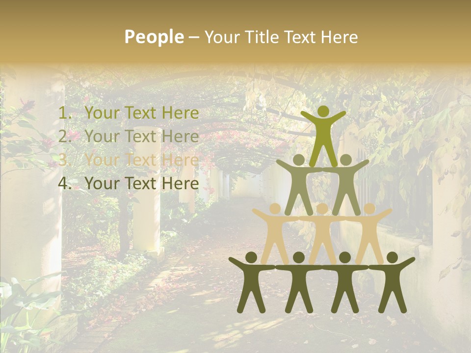 Red Beautiful Autumn PowerPoint Template