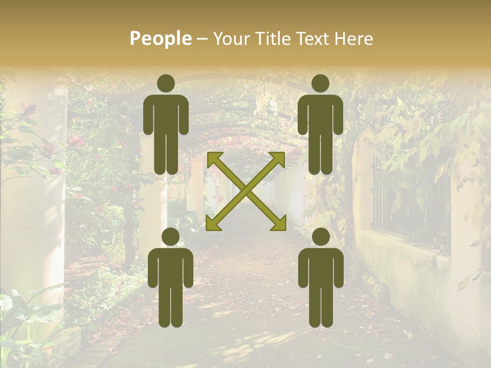 Red Beautiful Autumn PowerPoint Template