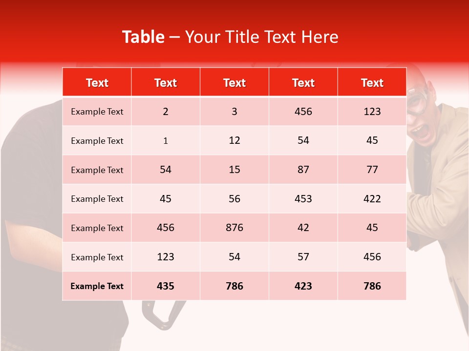 Job Murderers Front PowerPoint Template