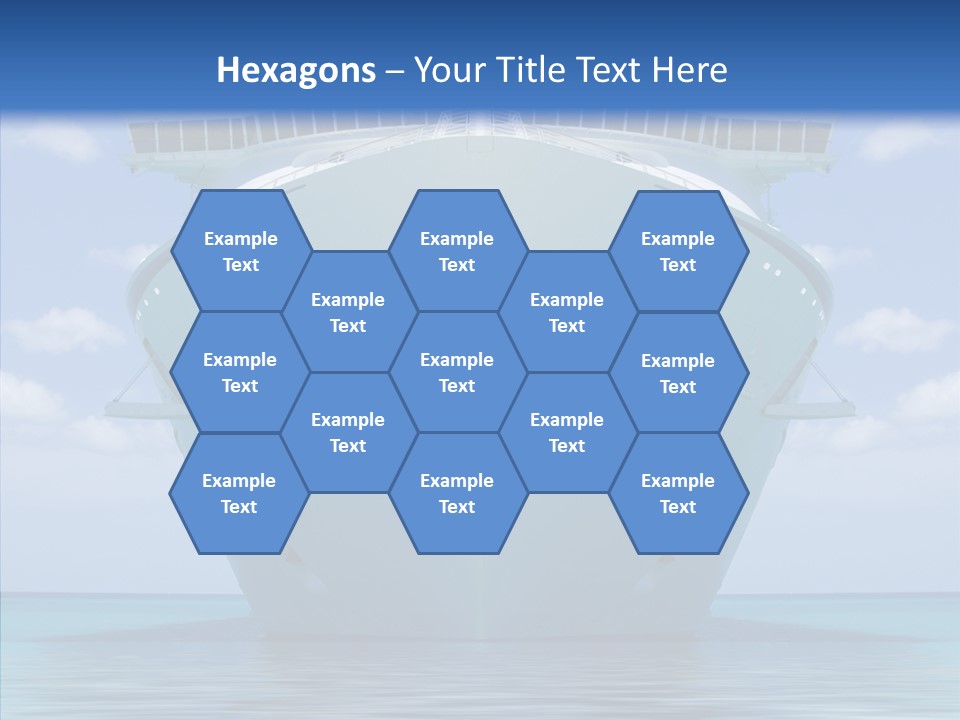 Anchored Trip Vacation PowerPoint Template