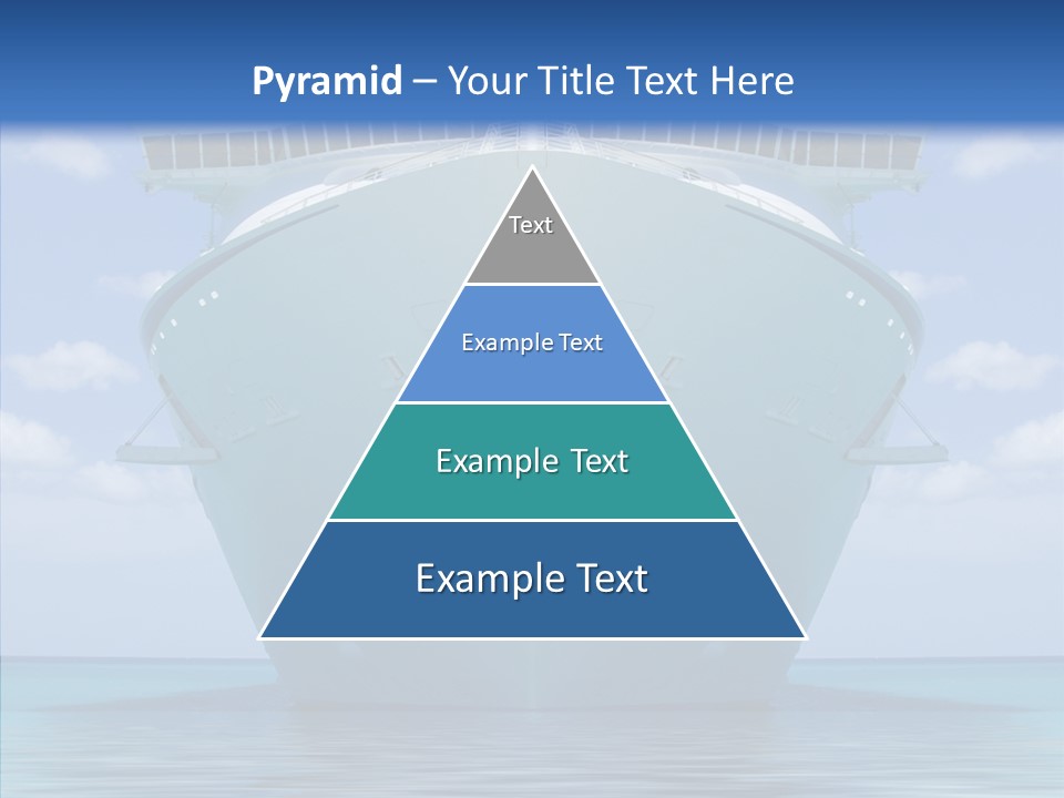 Anchored Trip Vacation PowerPoint Template