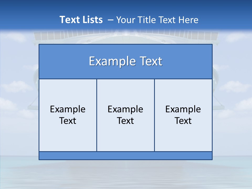 Anchored Trip Vacation PowerPoint Template