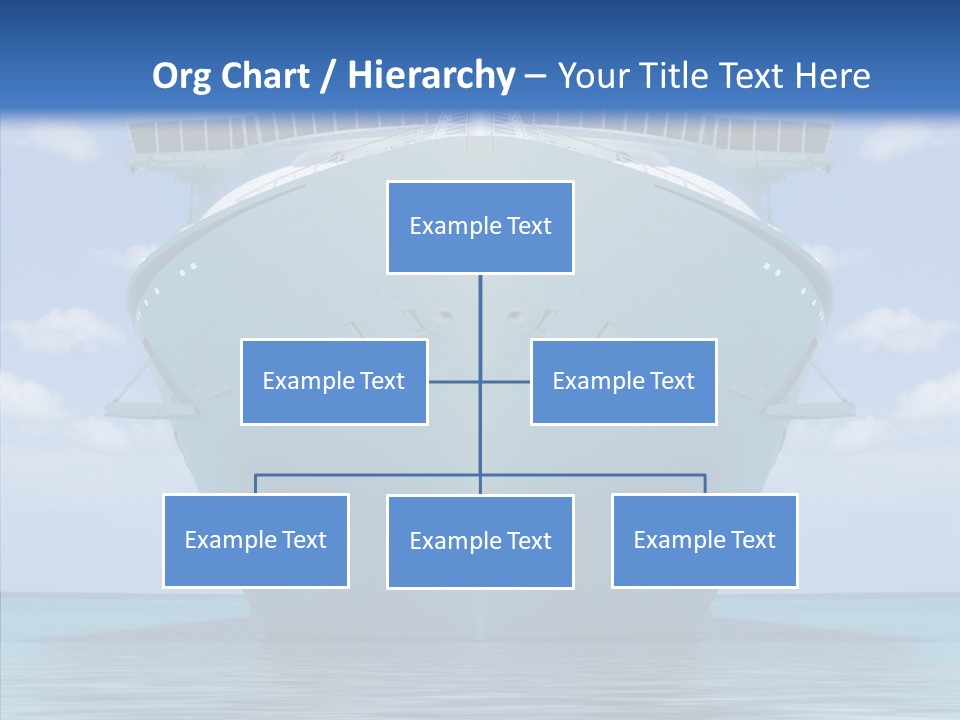 Anchored Trip Vacation PowerPoint Template