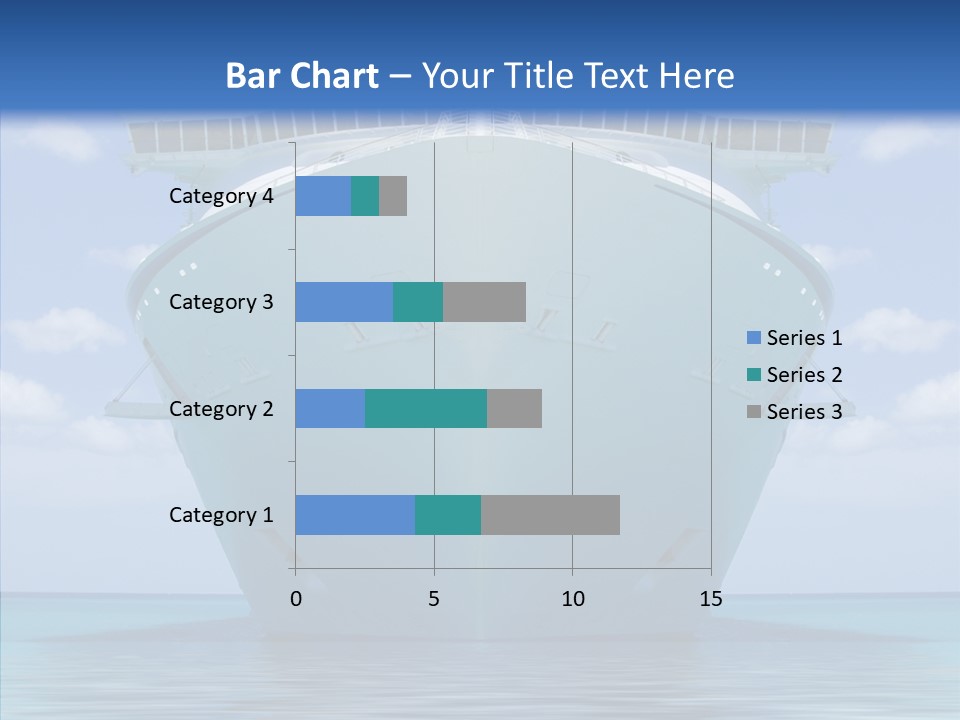 Anchored Trip Vacation PowerPoint Template