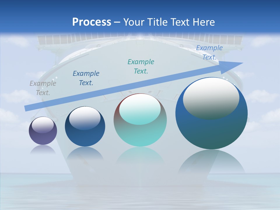 Anchored Trip Vacation PowerPoint Template