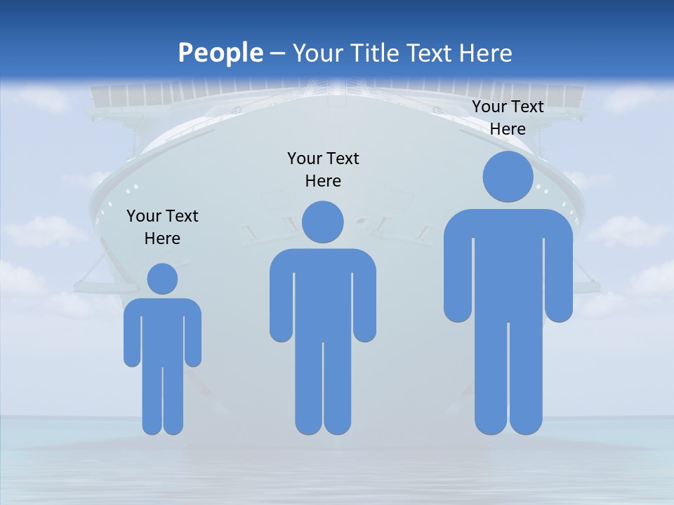 Anchored Trip Vacation PowerPoint Template