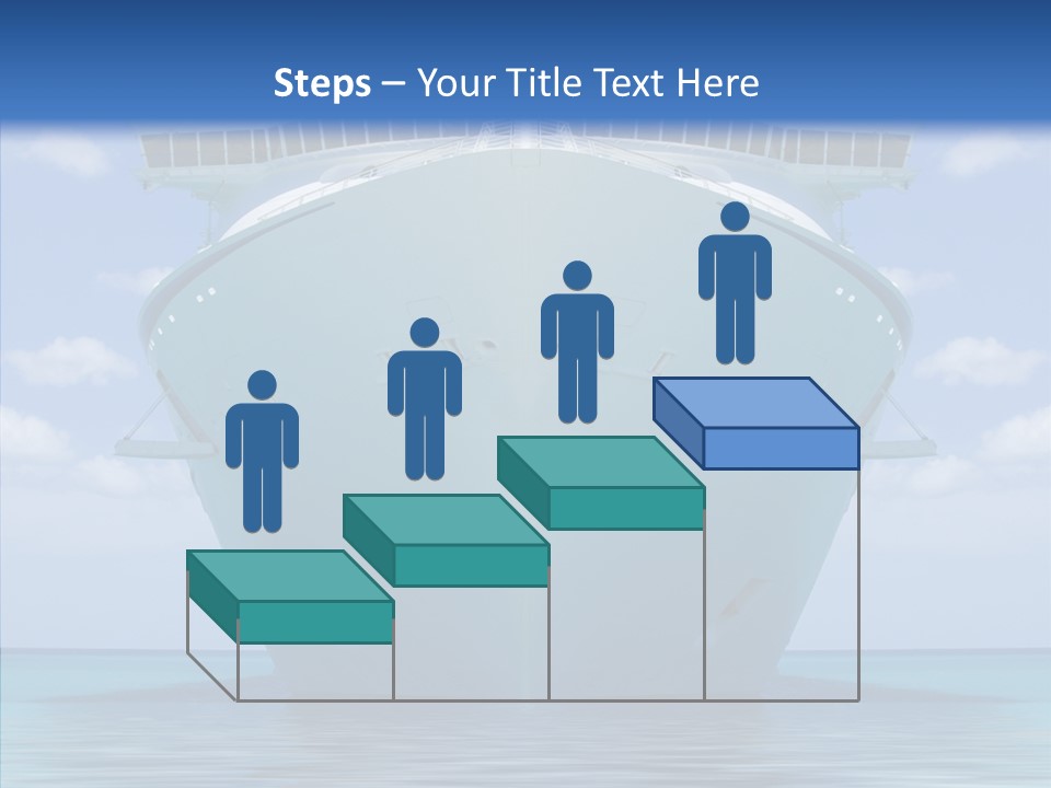 Anchored Trip Vacation PowerPoint Template