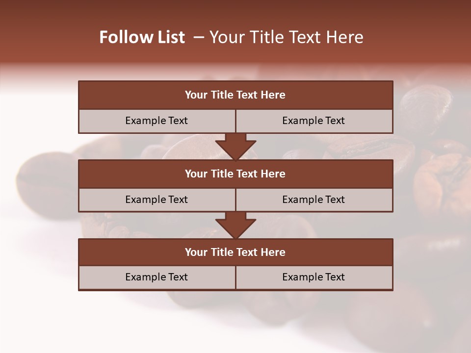 Bean Caffeine Break PowerPoint Template