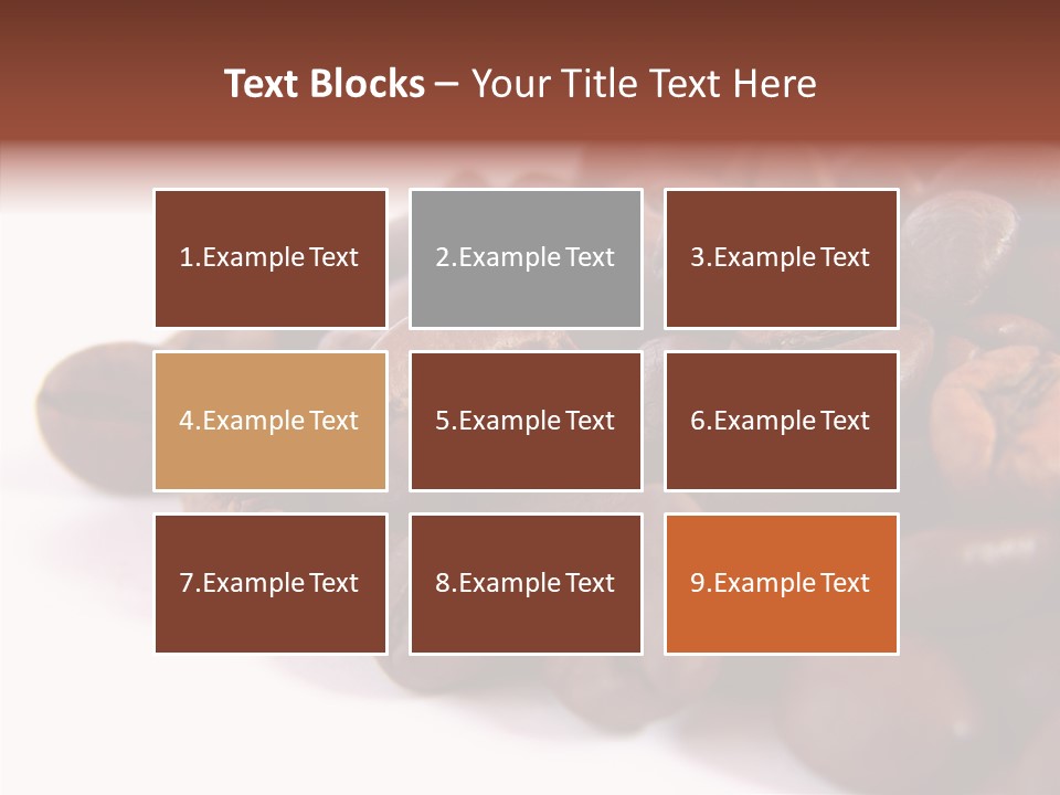 Bean Caffeine Break PowerPoint Template