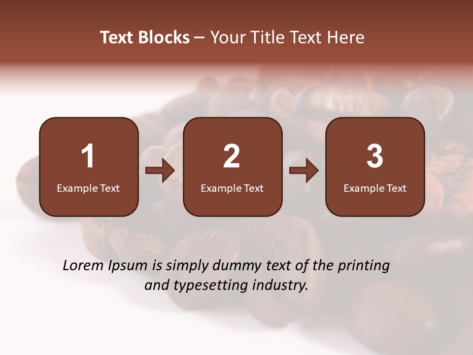 Bean Caffeine Break PowerPoint Template