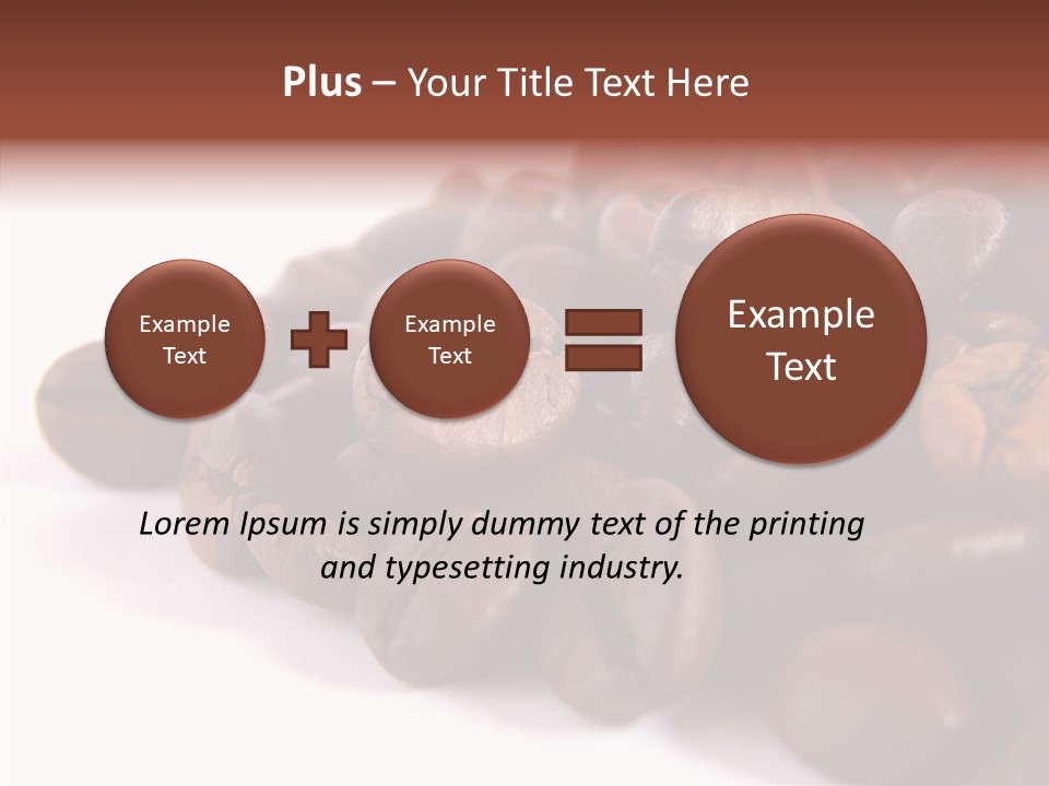 Bean Caffeine Break PowerPoint Template