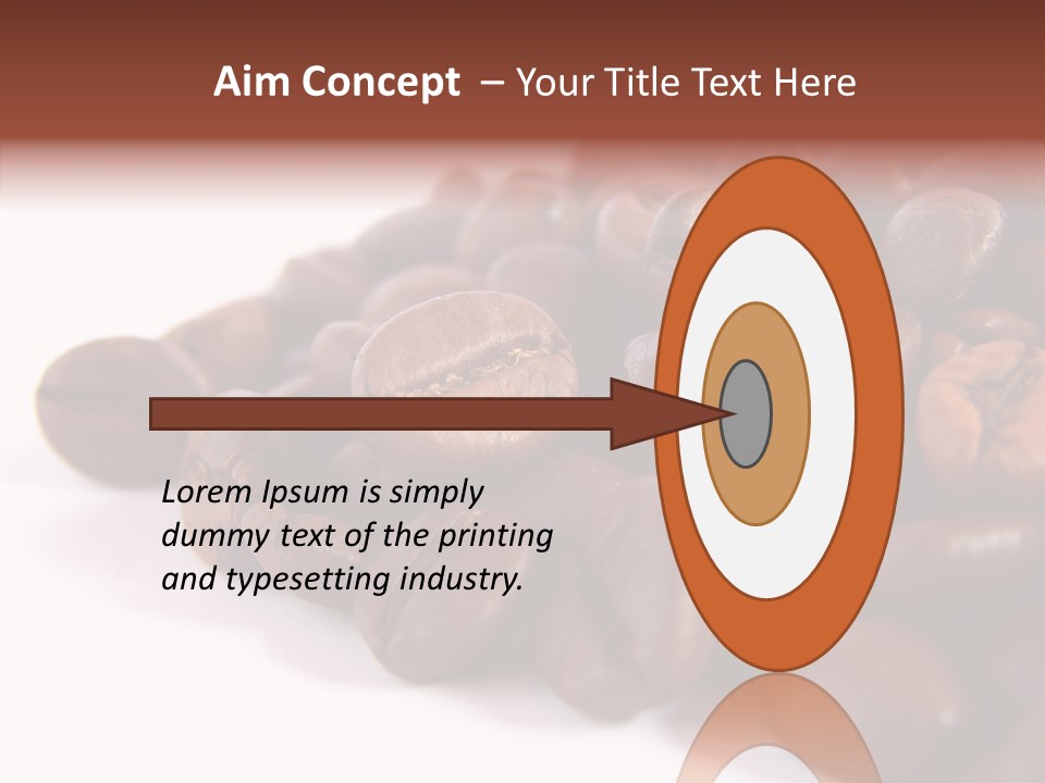 Bean Caffeine Break PowerPoint Template