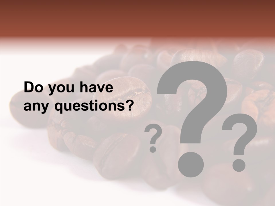 Bean Caffeine Break PowerPoint Template